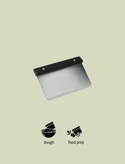 RIG TIG Z00341 TOOL IT Dough Cutter L 16 Cm Black Infografik Packshot