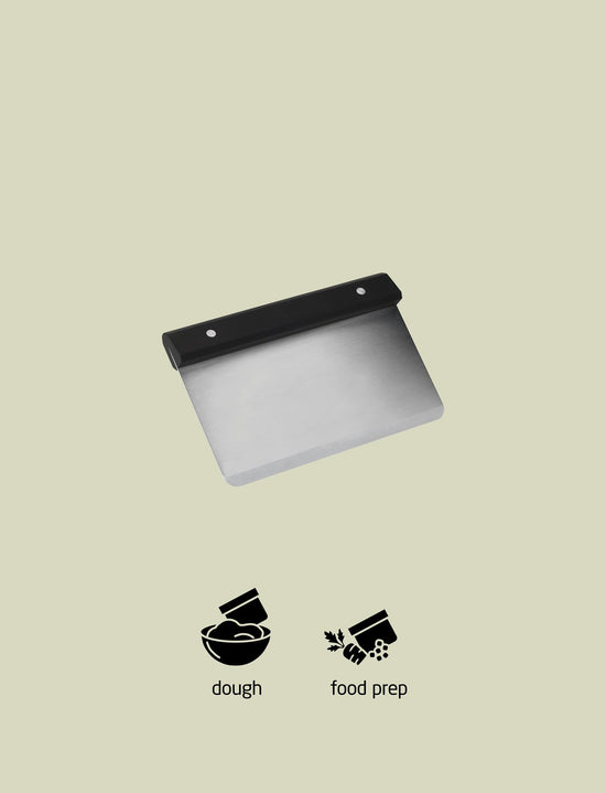 RIG TIG Z00341 TOOL IT Dough Cutter L 16 Cm Black Infografik Packshot
