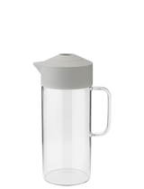 OL Z00054 1 PIP Jug With Lid Light Grey
