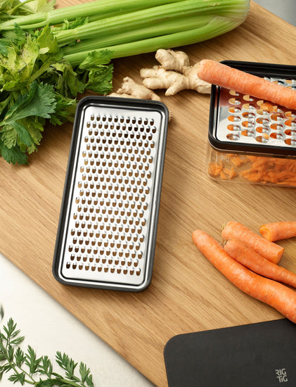 Handy Housewares Mini Grater with Container - Ideal for Grating